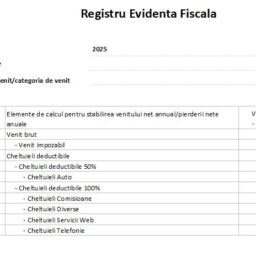 Registru Evidenta Fiscala